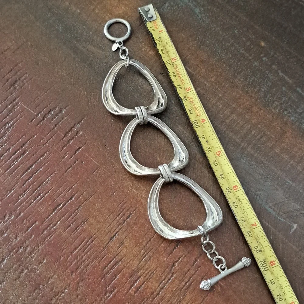 Silver Link Bracelet - Picture 7 of 9